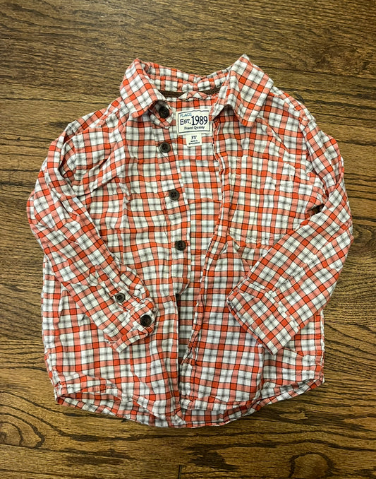 #67 3T button up shirt The Children’s Place