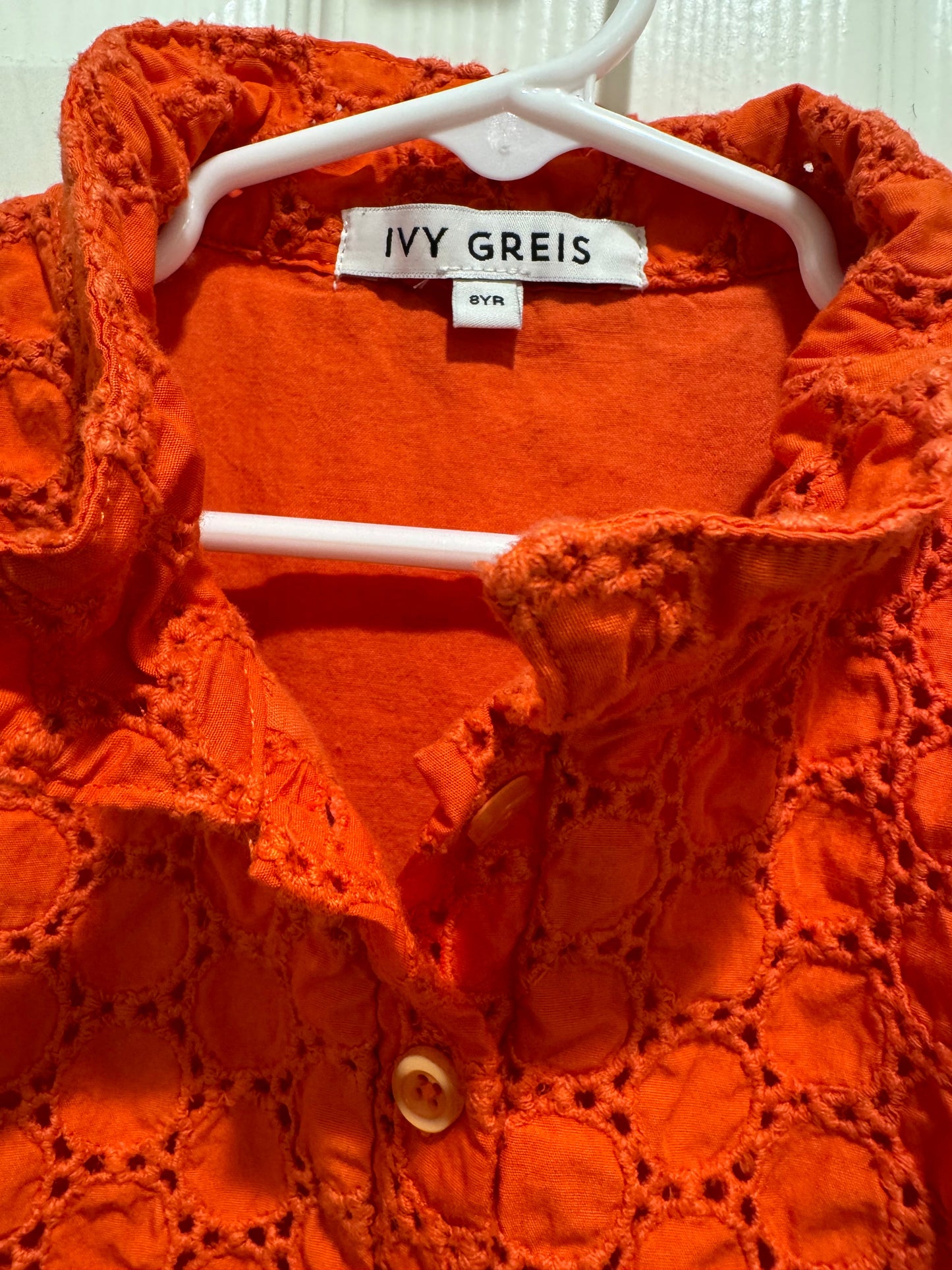 #53 girl ivy greis dress size 8
