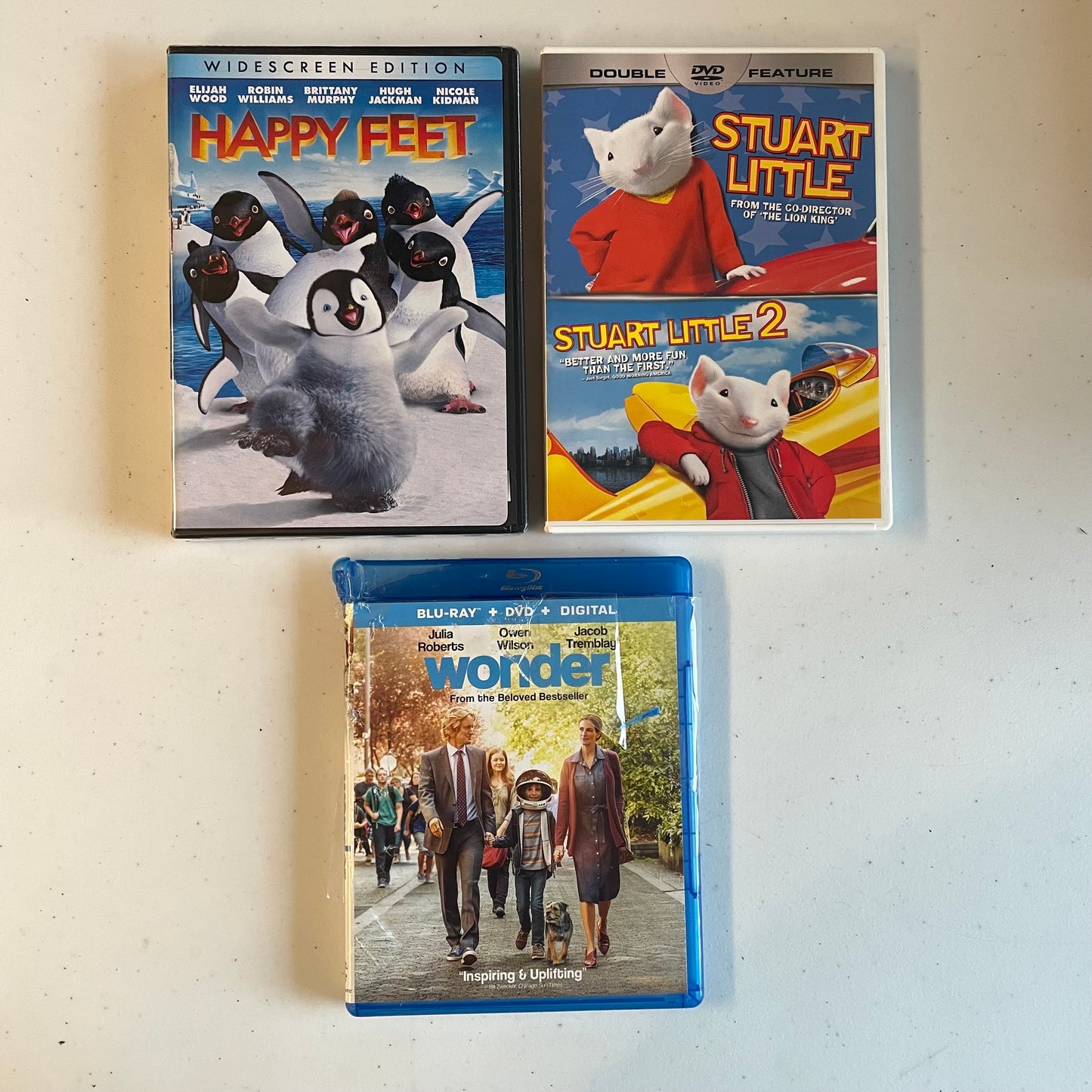 Seller 67 -animated/wonder dvd set