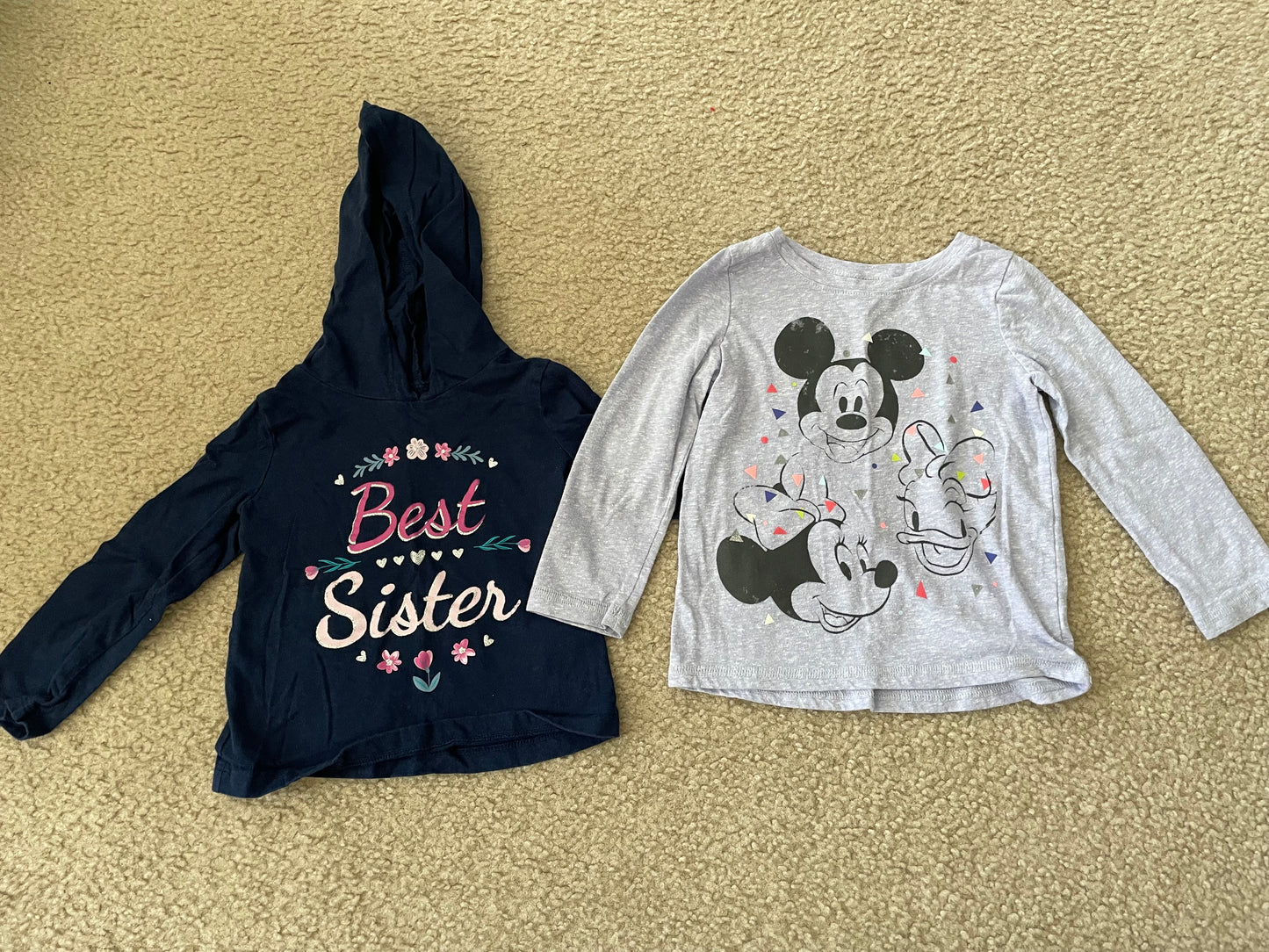 Seller 129- Girls’ 24 month long sleeve shirts