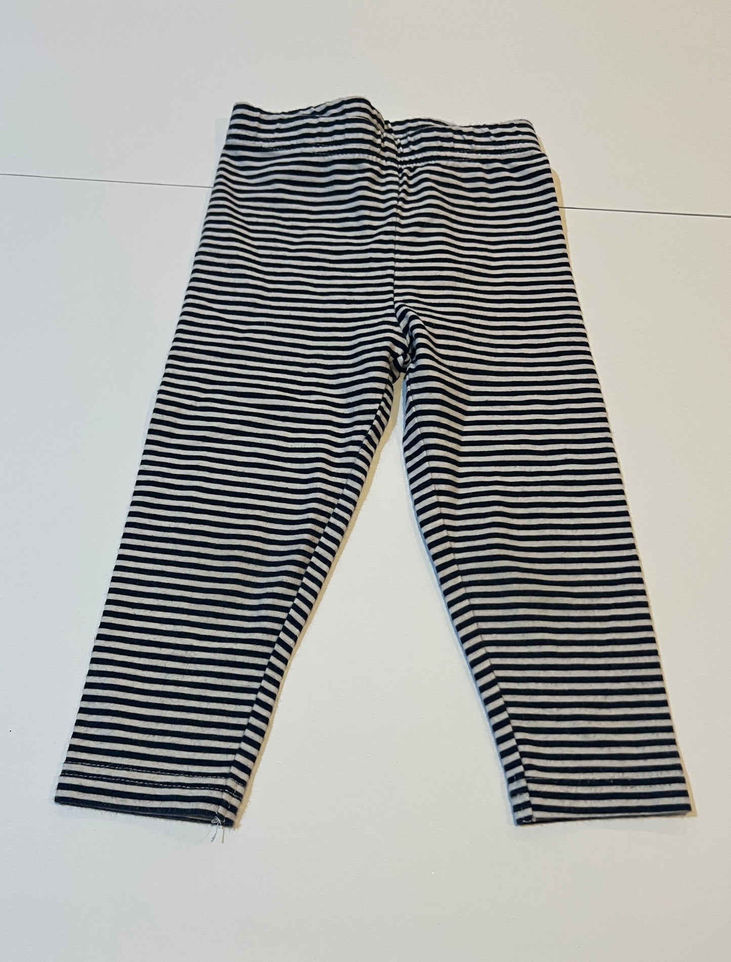 #180 Girls 4 Set of 2 Capri Leggings - Polka Dots and Stripes