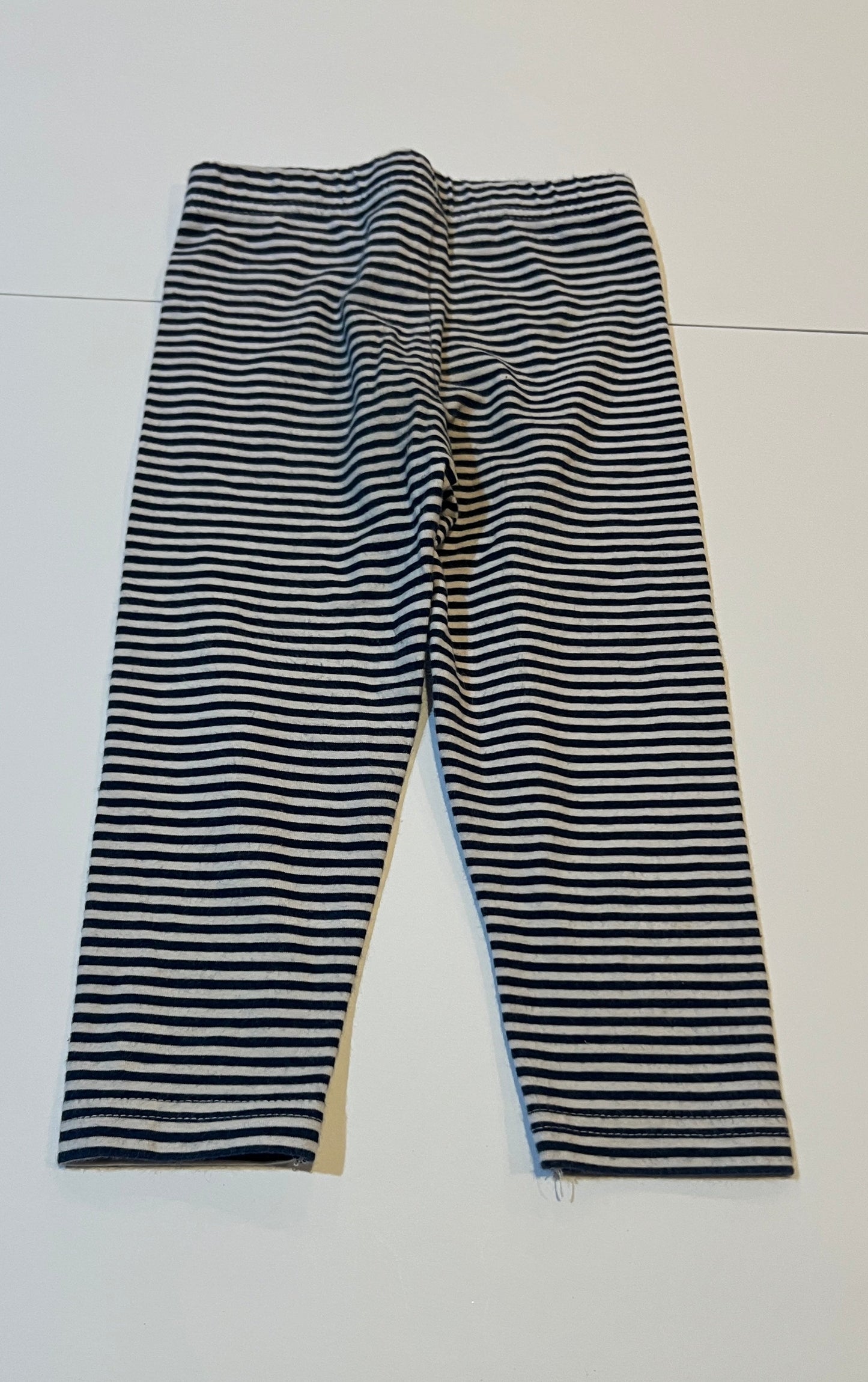 #180 Girls 4 Set of 2 Capri Leggings - Polka Dots and Stripes