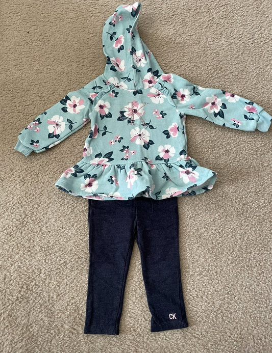Seller 128- Calvin Klein girls 24 month outfit