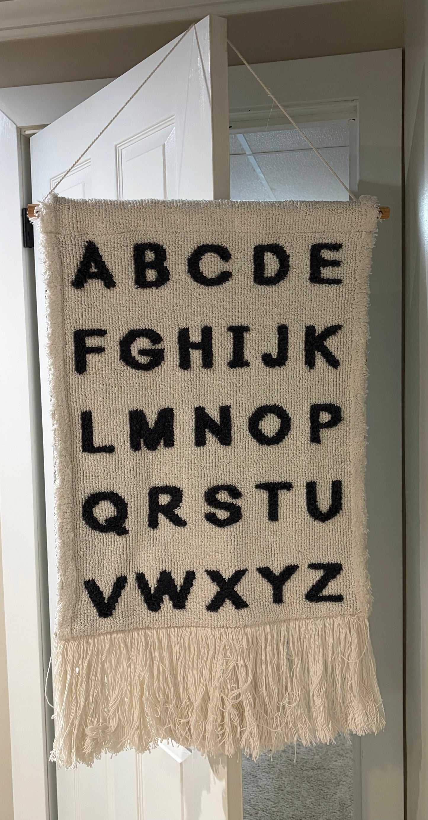 Seller 22 alphabet wall hanging