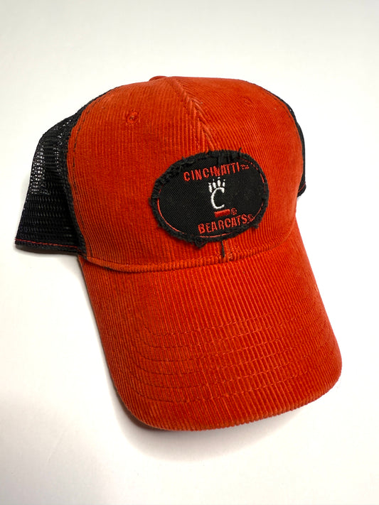 Seller 89 UC Bearcats Distressed Patch Hat EUC