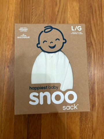 Seller 183 - Snoo Sleep Sack Size Large - Never Opened