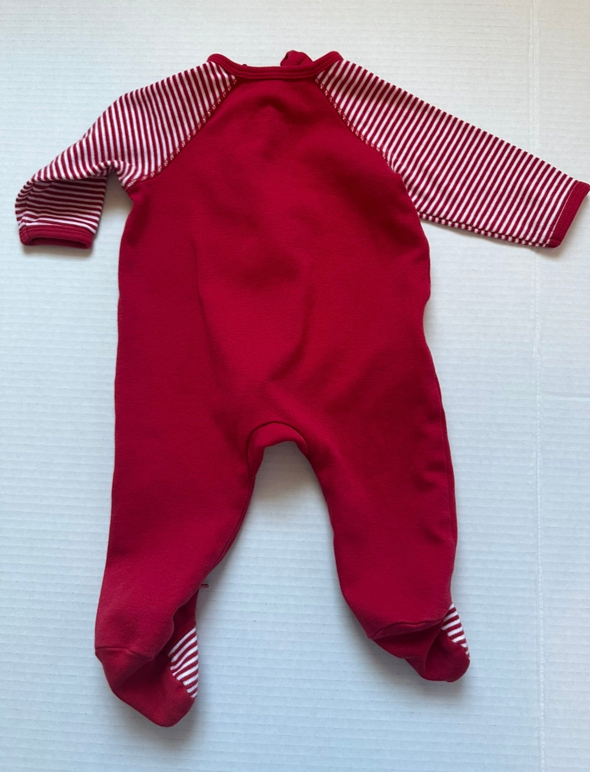 #93 Little Me My First Christmas Onesie Sleeper Gender Neutral 6M
