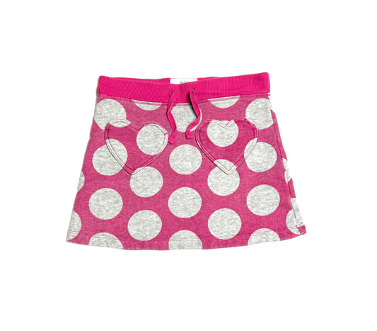 Seller 89 Girls Mini Boden Polka Dot Skirt Size 7-8Y  VGUC