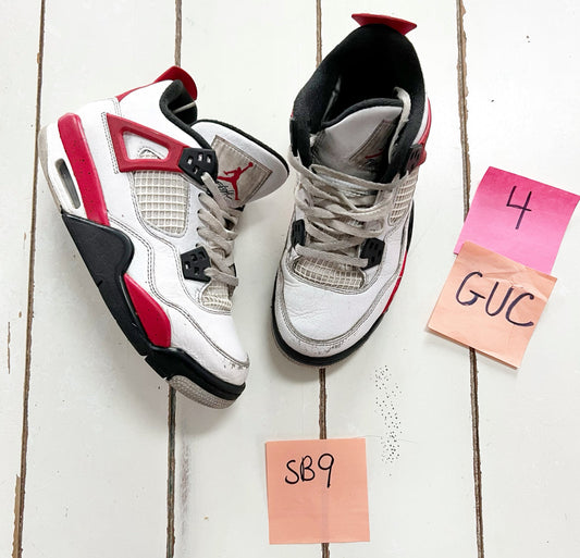 Seller 196 Nike Jordan 4 red cement