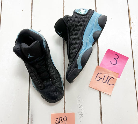 Seller 196 Jordan 13 retro black/university blue 3