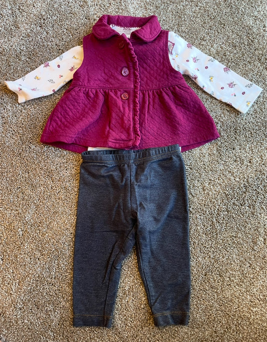 Seller 129- Girls 6 month outfit