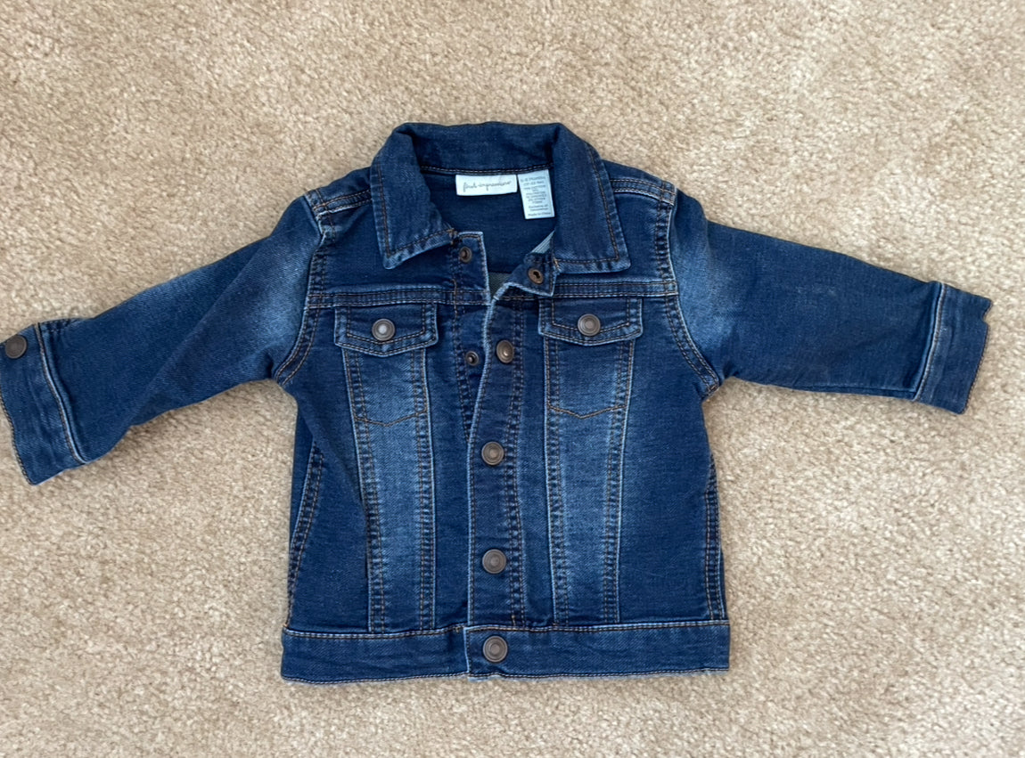 Seller 129- First Impressions girls 6-9 month Jean jacket