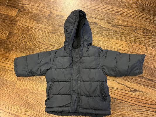 #67 REDUCED Old Navy Black Winter Coat 18-24 Months