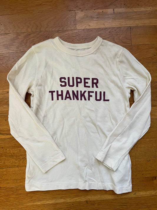 #116 Crewcuts Give Thanks long sleeve 4-5