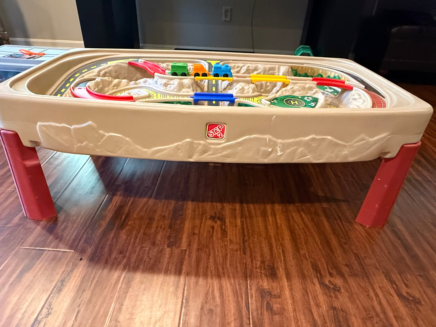 REDUCED: Seller #216 Step 2 Train and Track Table, EUC