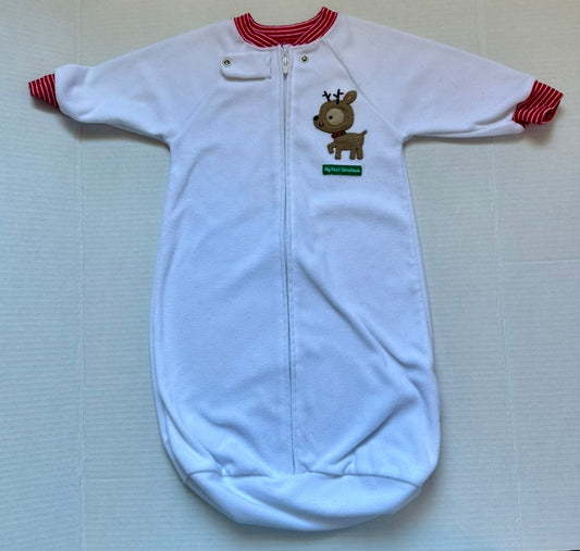 #93 Carter's Reindeer Holiday Sleepsack Gender Neutral 0-9M