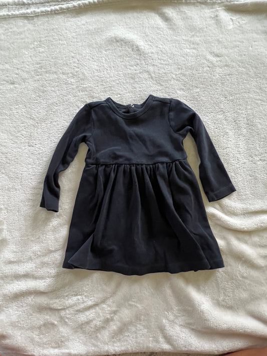 18-24mon primary dress with attached onesie bottom