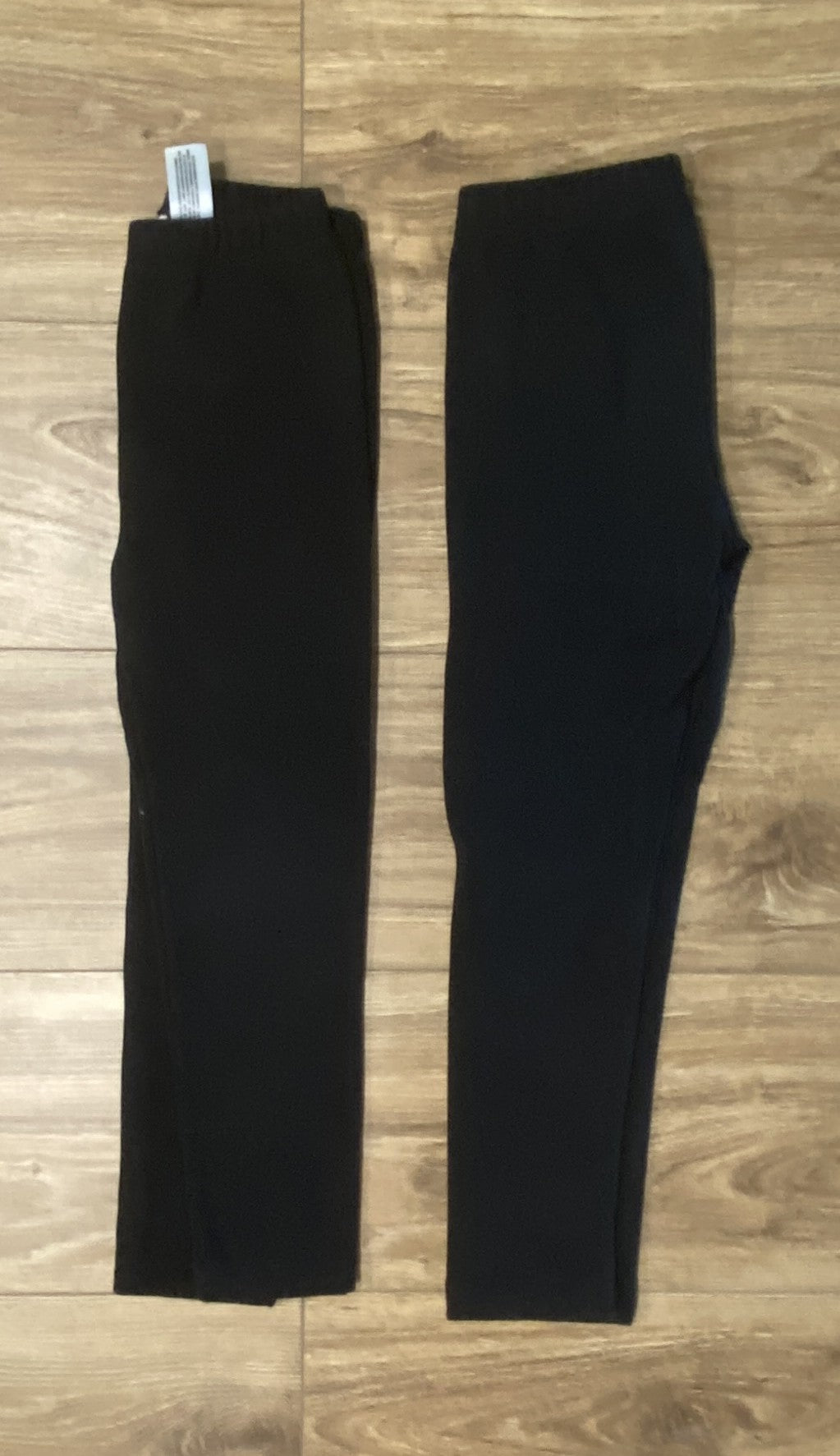Seller #100 Girls Size 6/7 Cat and Jack Fleece Lined Black Leggings Set of 2