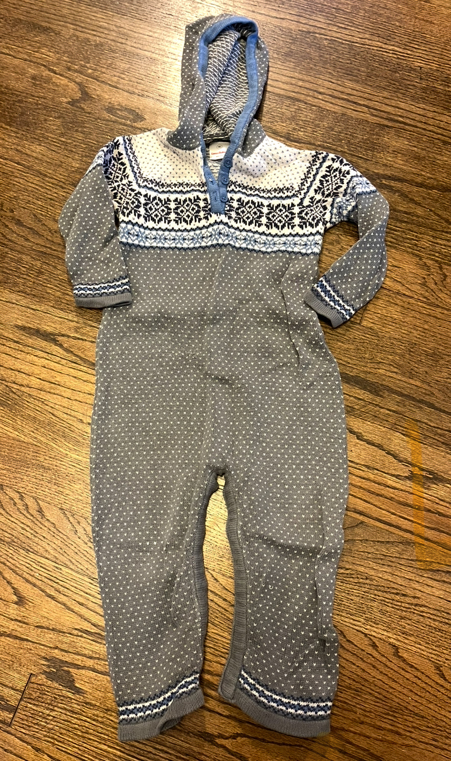 #67 Hanna Andersson 3T Sweater one piece