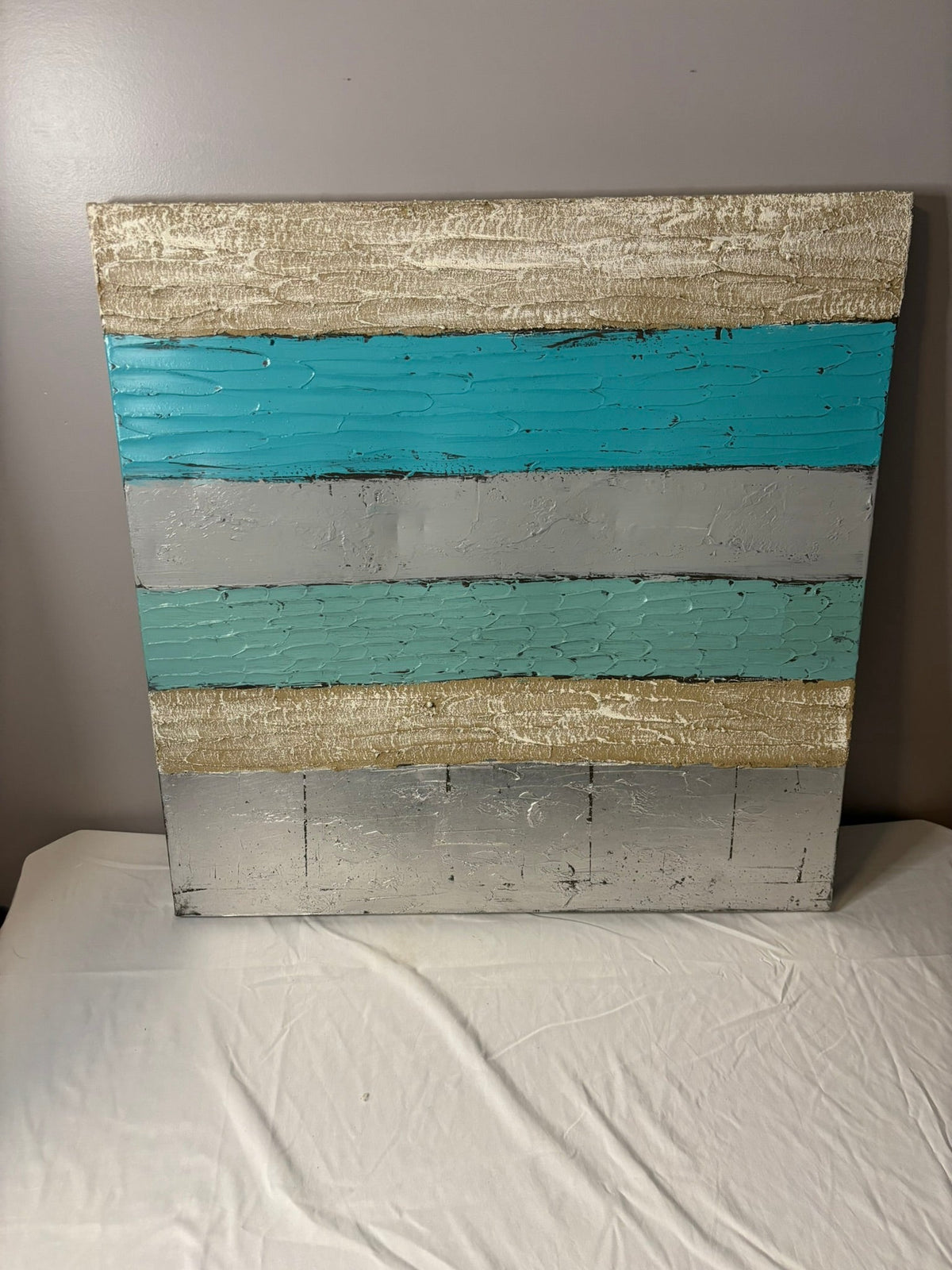 #90: Textured Abstract Wall Art from Home Goods