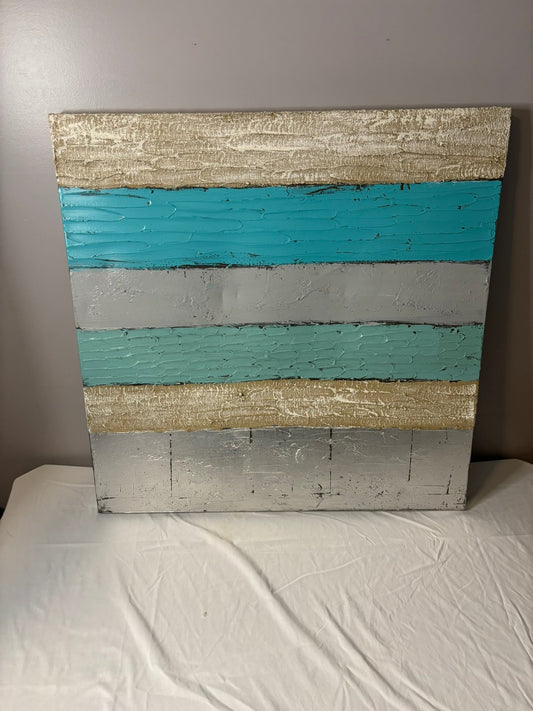 #90: Textured Abstract Wall Art from Home Goods