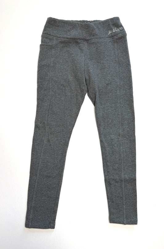 Seller 89 Girls Justice Size 10 (fits like a 7/8) Fleece Lined Leggings VGUC