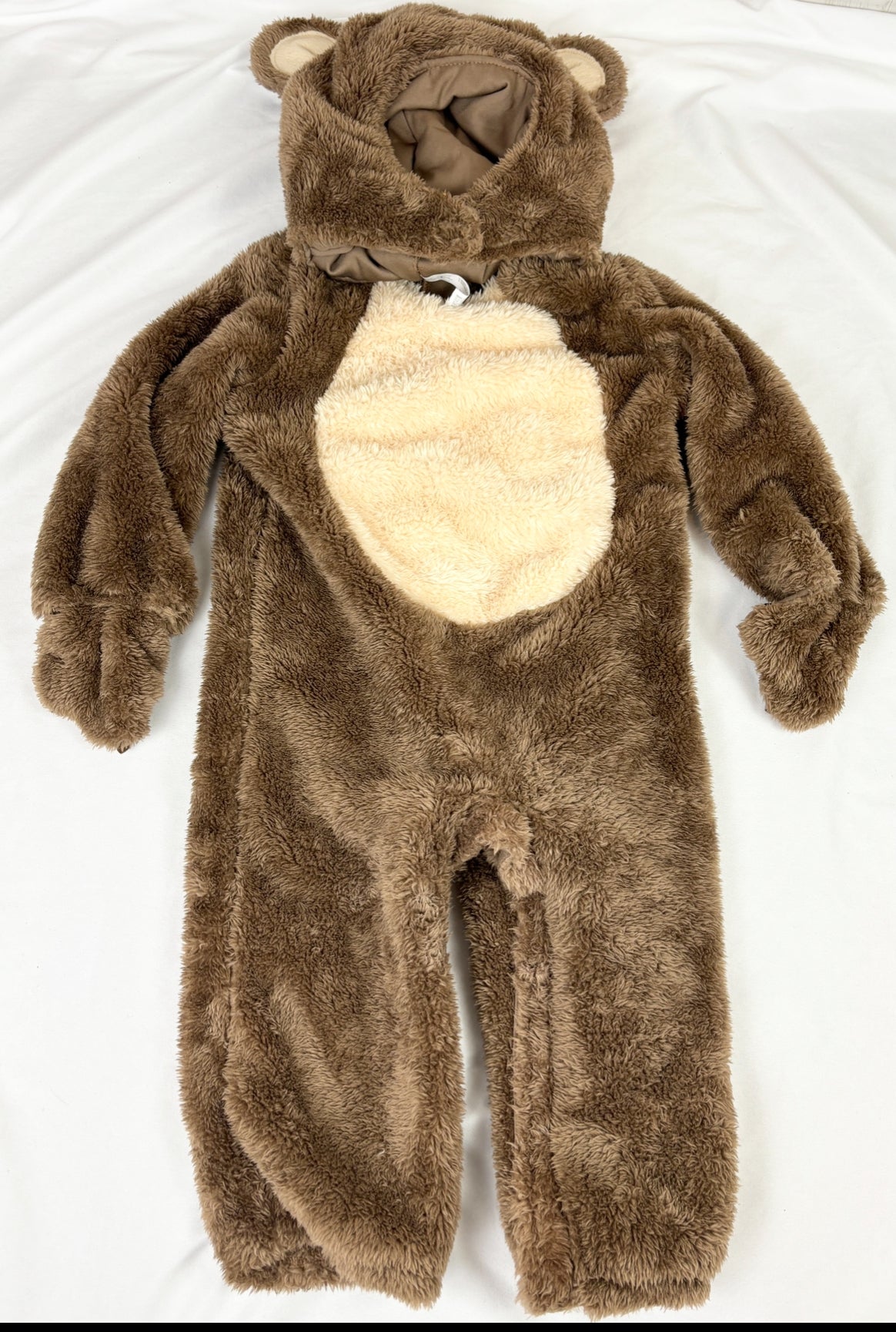 #14 2T Fuzzy Bear Costume -2 pieces