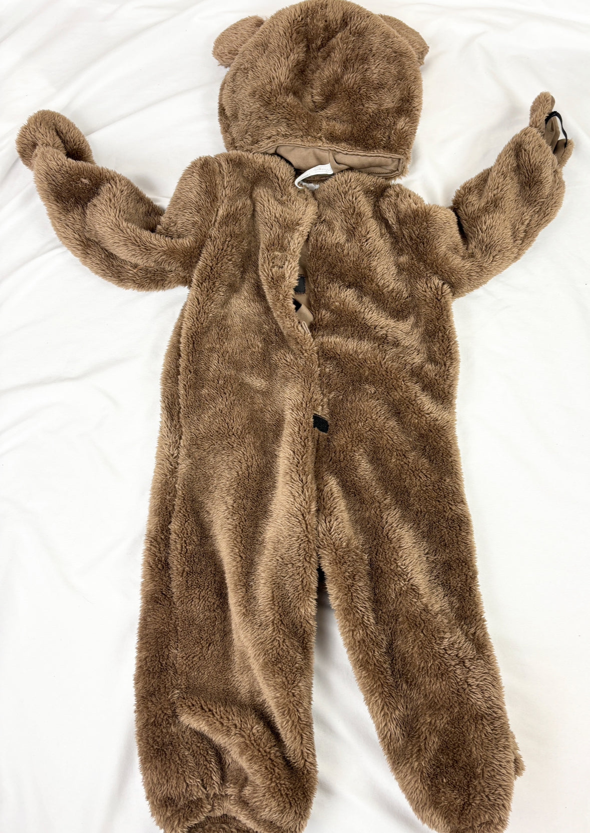 #14 2T Fuzzy Bear Costume -2 pieces