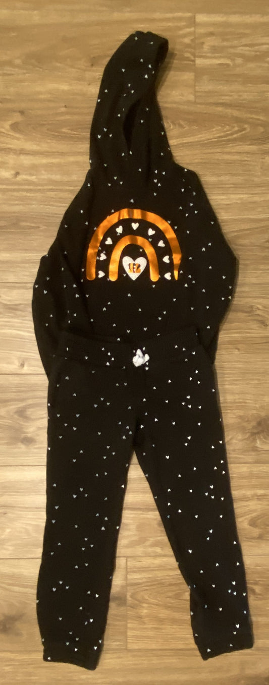 Seller #100 Girls Size 7/8 Custom Bengals Outfit