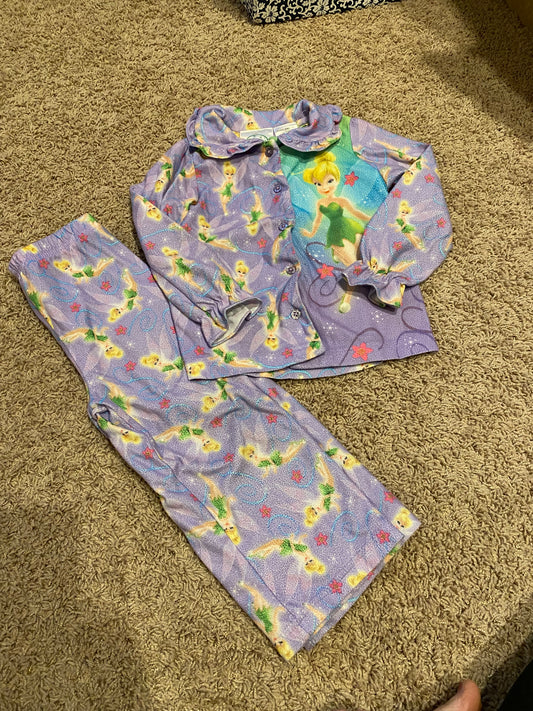 Tinkerbell Pajamas 4T