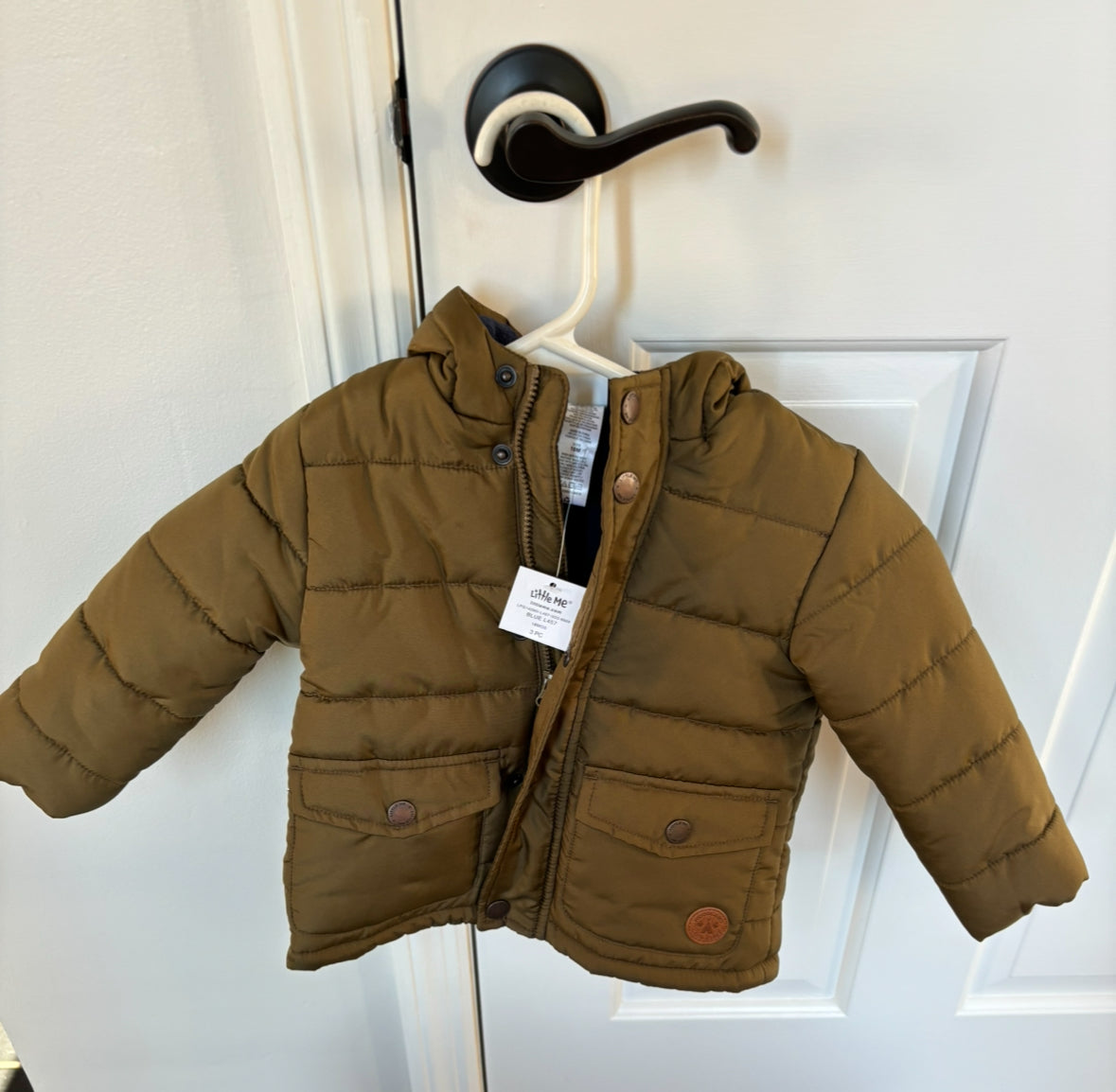 Little Me Boys Coat NWT Size 18 Months