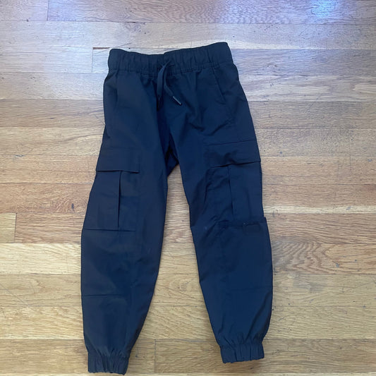 #116  Winder Nation boys black joggers 4-5