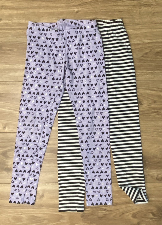 Seller #100 Girls Size 7/8 Cat and Jack Leggings Bundle of 2