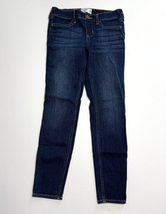 Seller 89 Girls Abercrombie Mid Rise Pull on Jean Leggings Size 9/10 VGUC