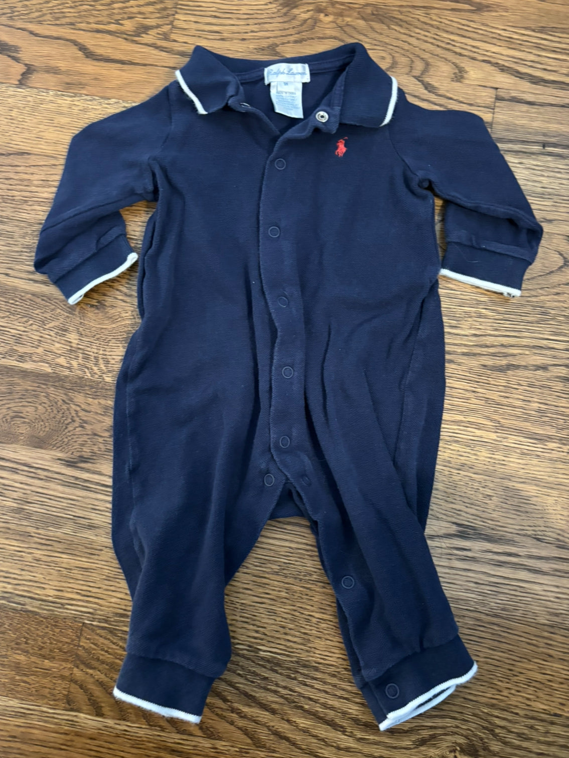 Seller #195 - Polo Ralph Lauren Baby Boys Cotton Classic Polo One-Piece Outfit Size 9 Months