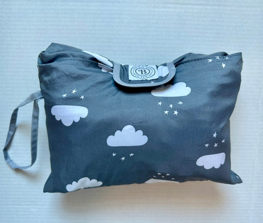#93 Lumiere Baby Gray Cloud Cart Cover