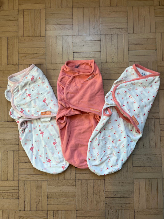 #195 Girls Swaddle Me Bundle size small/medium