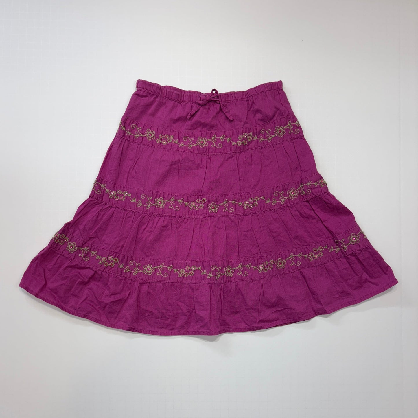Seller 189 Girls 4T Purple Bejeweled Twirl Skirt