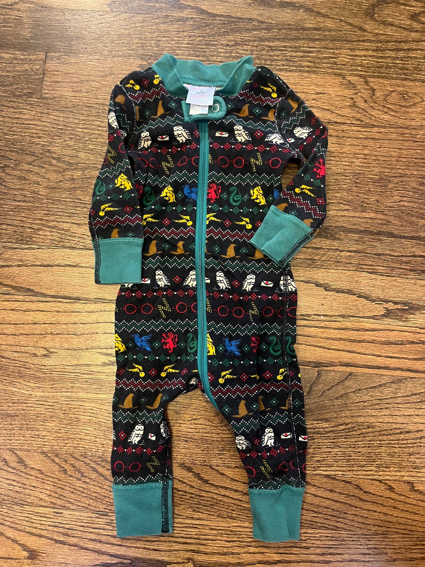 #67 Hanna Andersson Harry Potter Christmas Pajamas 3/6 months
