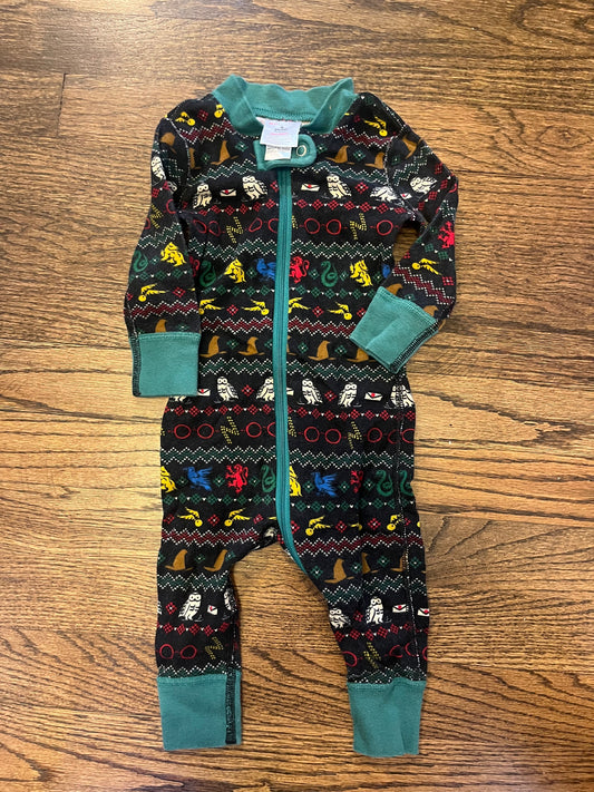 #67 Hanna Andersson Harry Potter Christmas Pajamas 3/6 months