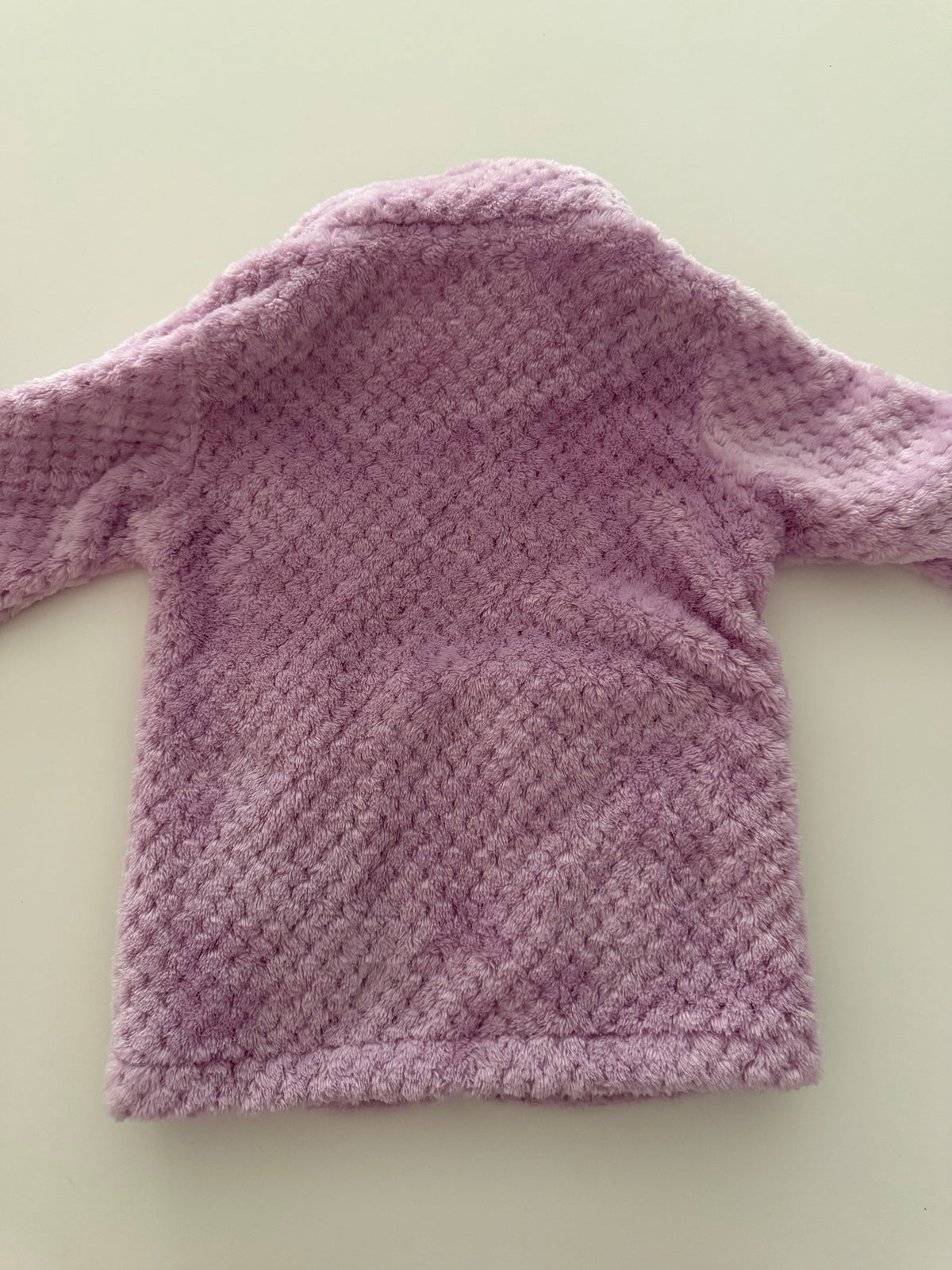 #117, Girls 3T, Columbia purple teddy jacket, EUC