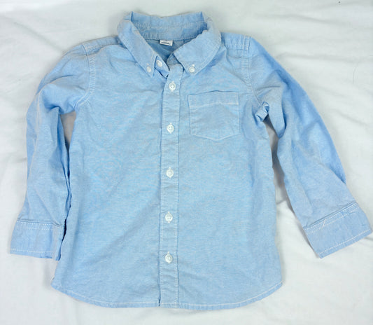 #14 4T Old Navy Chambray Button Up Shirt