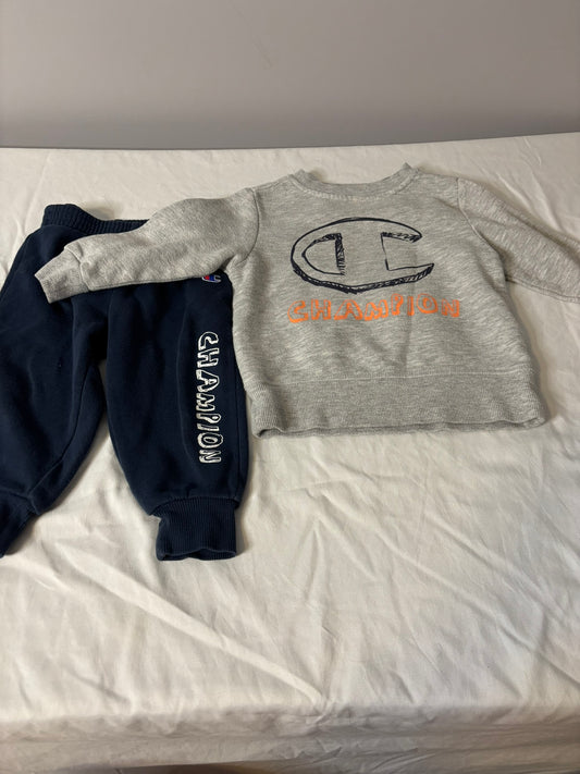 #90: Champion Toddler Outfit (2 Piece Set, Size 12–18 Months)