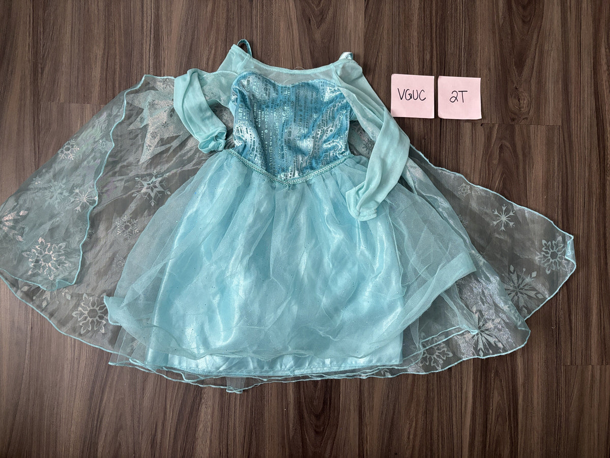 #138 - 2t VGUC Disney Store Elsa Costume