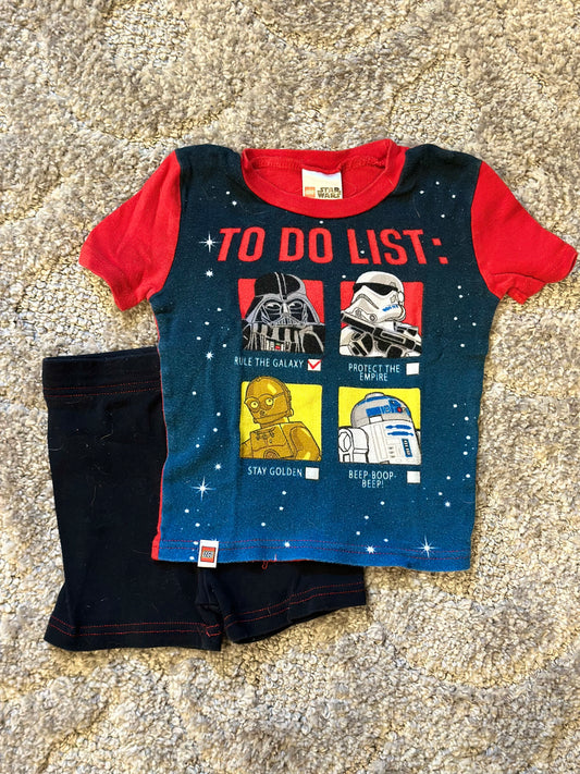 #82B Star Wars Jammies - 4T