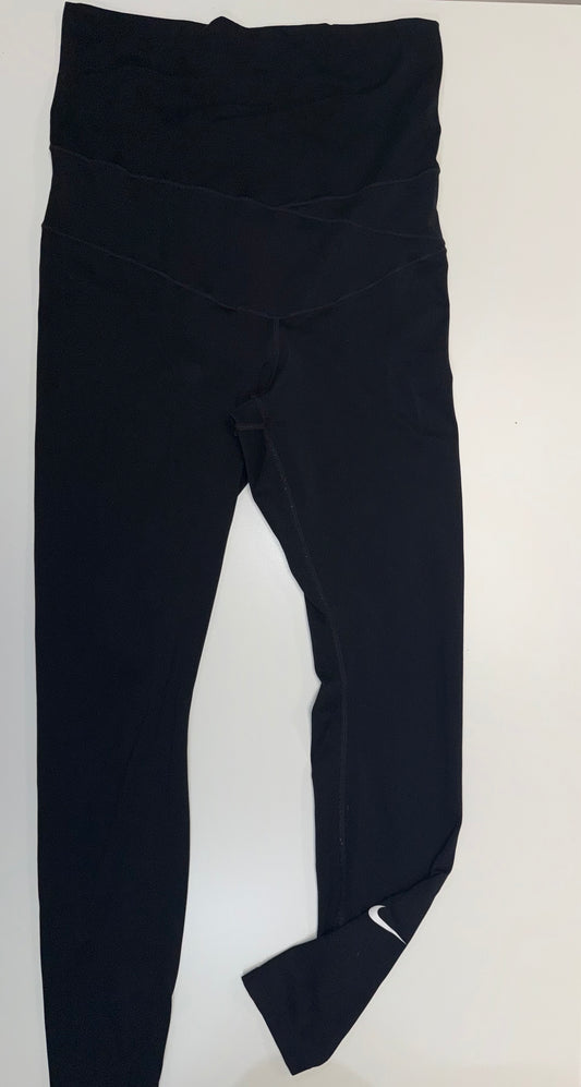 #110 Nike Women’s  Maternity Dri-fit Black Leggings Size M