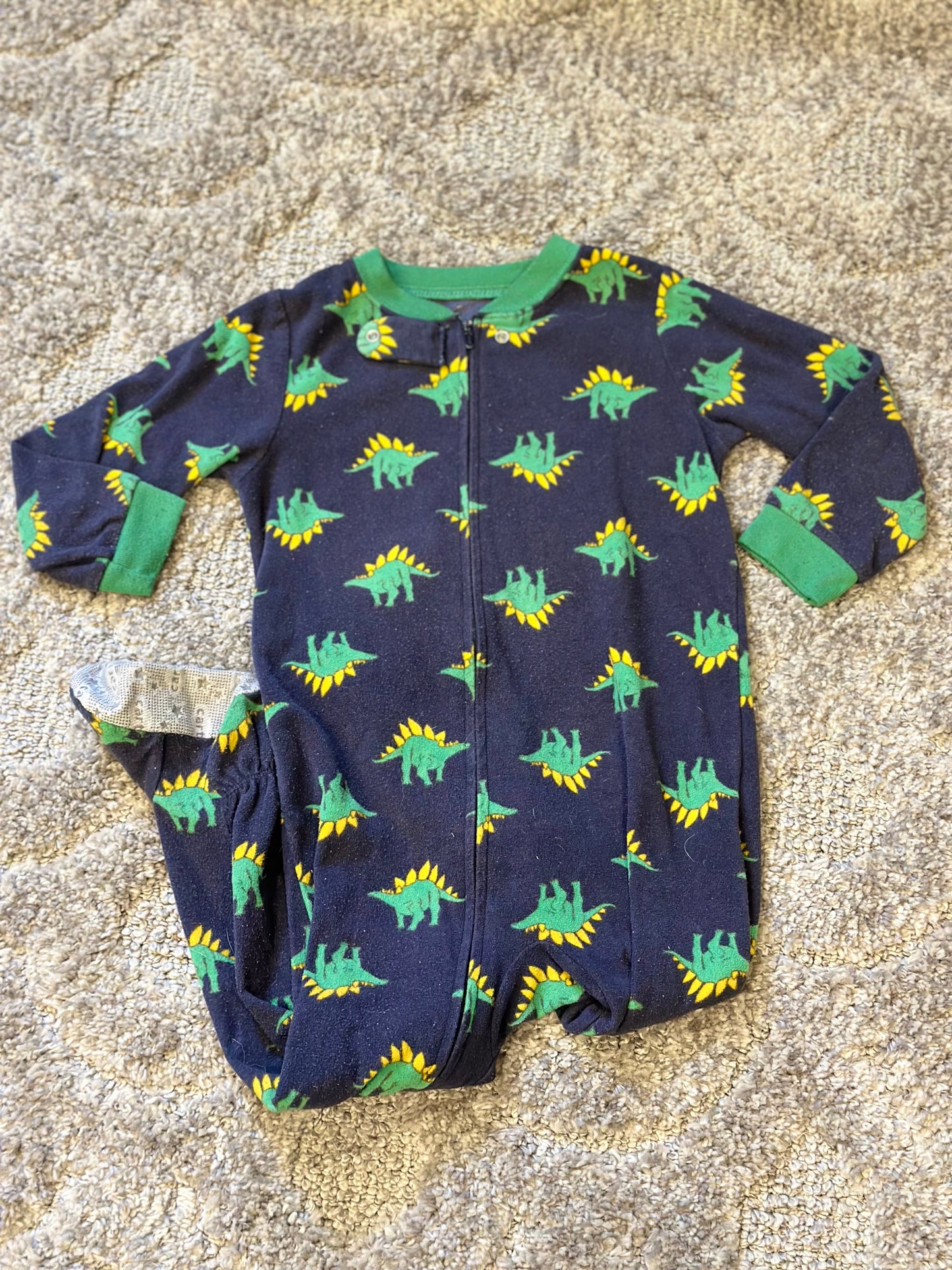 #82B Carter's Fleece Jammies - 3T