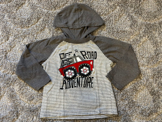 #82B Kids Headquarters Hooded Shirt - 3T