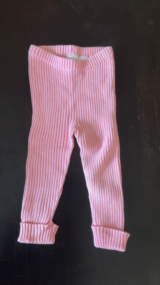 #24 18-24M Hanna Andersson ribbed leggings