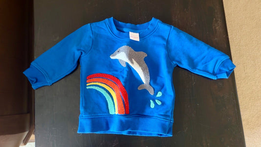 #24 12-18 months Hanna Andersson sweatshirt